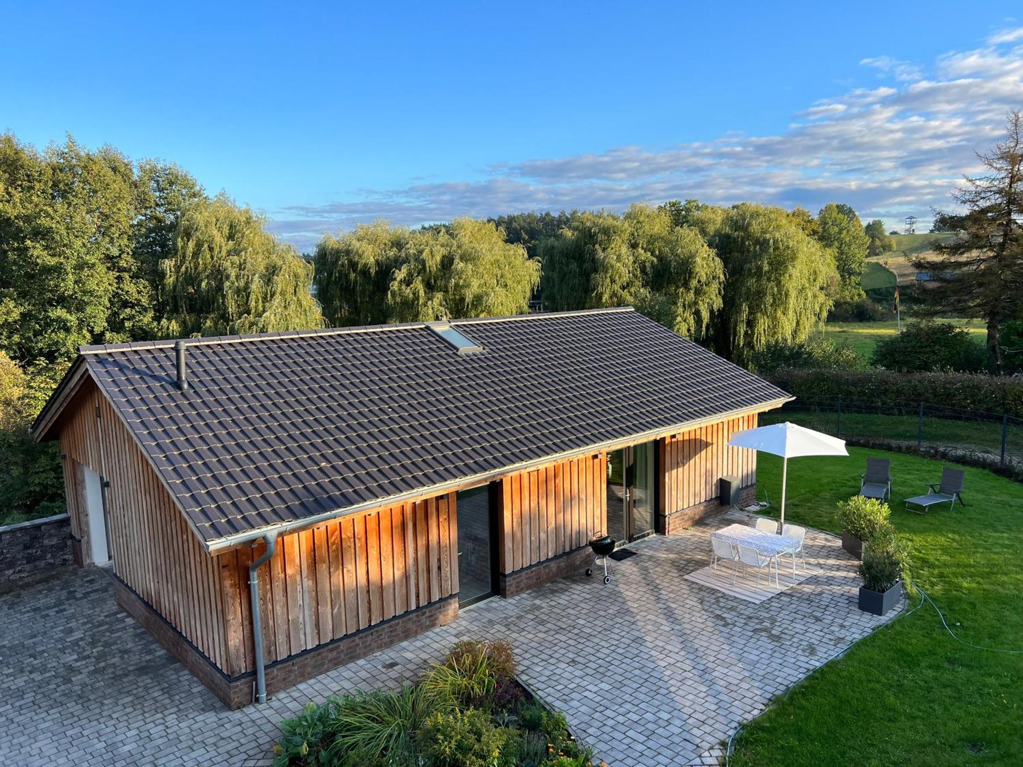 Ferienhaus Auszeit Mit Sauna Schwarz Extérieur photo